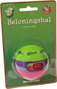 Gebr de boon Beloningsbal kat op blister 6 cm - 