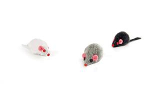 Beeztees Pluche speelmuisjes xl ass 9 - 