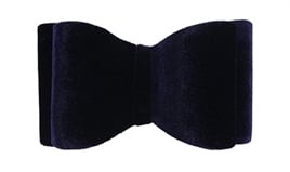 Cupid & Comet Vlinderstrik Fluweel Blauw S