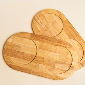 Pino Voerbak-onderlegger Serving Tray Hout, bruin