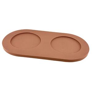 Pino Voerbak-onderlegger Serving Tray Zand, foxy terra solid