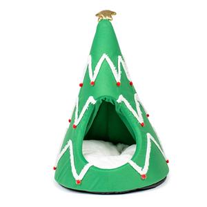 Duvo+ Xmas Kerstboom kattenhuis
