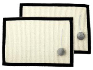 Zoofari Katten krabmat (2x Krasbescherming tafel/stoel)