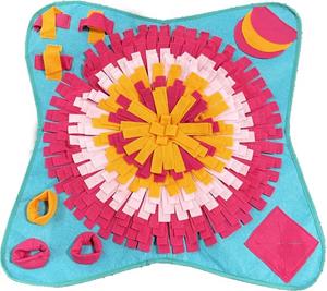 Nobleza Educatieve Snuffelmat voor Honden en Katten - Voor Snacks en Spelplezier (70×70 cm)