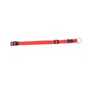 Duvo+ Nylon halsband verstelbaar Rood 40/65 cm - 25 mm