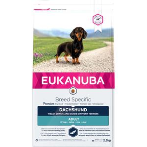Eukanuba 3x  Adult Dachshund - Teckel Hondenvoer 2,5 kg