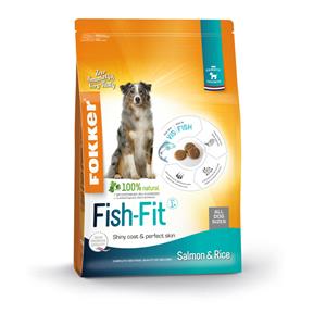 Fokker 3x  Fish-Fit Hondenvoer 2,5 kg