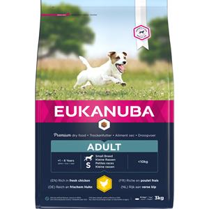 Eukanuba 3x  Active Adult Small Hondenvoer Small 3 kg