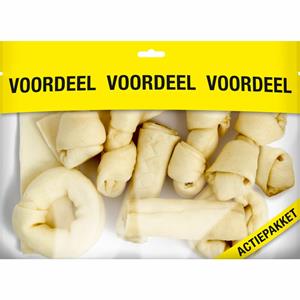 Voskes 2x  Blanke Kauwkluiven Mix 420 gr