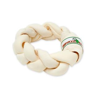 Farm Food 5x  Rawhide Dental Braided Donut L
