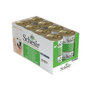 Schesir 16x  Hondenvoer Kip Erwten in Gelei 285 gr