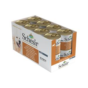 Schesir 16x  Hondenvoer Kip Aardappel in Gelei 285 gr