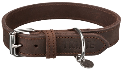 TRIXIE Rustic Vetleren Halsband M
