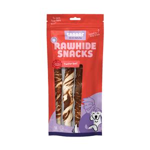 Braaaf 10x  Twister Hondensnack Vlees - Vis 180 gr