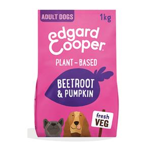 Edgard&Cooper 6x  Plantaardig Hondenvoer Rode Biet - Pompoen 1 kg