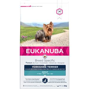 Eukanuba 4x  Adult Yorkshire Terrier Hondenvoer Kip 2 kg