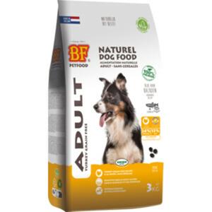BF Petfood 4x  Adult Graanvrij Hondenvoer Kalkoen 3 kg