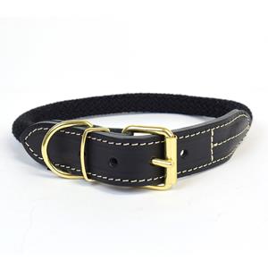 Duvo+ EXPLOR Forest Halsband Nylon Zwart XL - 62-66cm/8mm