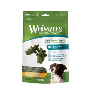 Whimzees 6x  Krokodil M 12 stuks