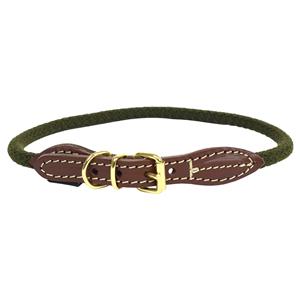 Duvo+ EXPLOR Forest Halsband Nylon Groen L - 57-61cm/8mm