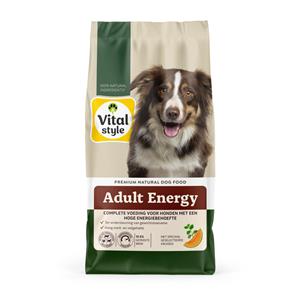 Vitalstyle Adult Energie Hondenvoer 10 kg