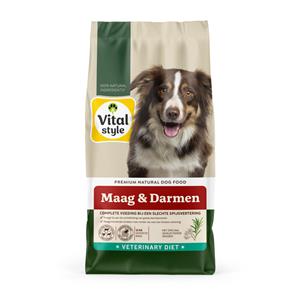 Vitalstyle 2x  Maag&Darmen Hondenvoer 12 kg