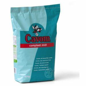 Cavom 2x  Compleet Hondenvoer Droog Midi 10 kg