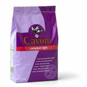 Cavom 4x  Compleet Hondenvoer Droog Light 5 kg