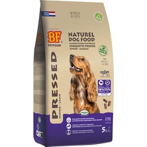 BF Petfood 4x  Geperst Hondenvoer Senior 5 kg