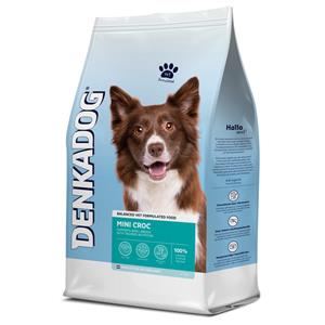 Denkadog 4x  Hondenvoer Mini Croc 2,5 kg