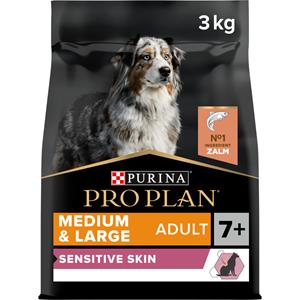 Pro Plan 4x  Adult 7+ Medium&Large Sensitive Skin Zalm 3 kg