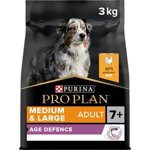 Pro Plan 4x  Adult 7+ Medium&Large Age Defence Kip 3 kg