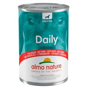 Almo Nature 48x  Daily Menu Hondenvoer Nat Rund 400 gr