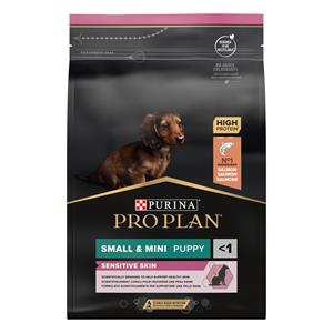 Pro Plan 4x  Puppy Small&Mini Sensitive Skin Zalm 3 kg