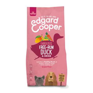 Edgard&Cooper 2x  Hondenvoer Puppy Scharrelkip - Scharreleend 7 kg