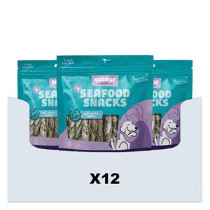 Braaaf 12x  Rol Sticks Hondensnack Zalm 12 cm 175 gr