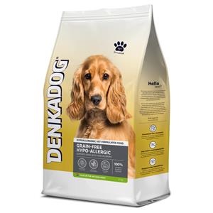Denkadog 4x  Hondenvoer Graanvrij Hypoallergeen 2,5 kg