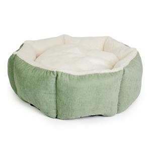 Duvo+ Mand Hexa Velvet Groen M - 60x60x24cm