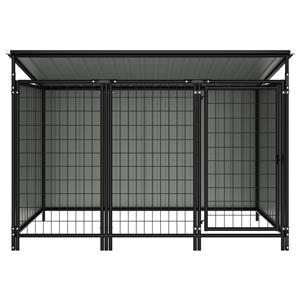 vidaXL Hondenkennel voor buiten 193x133x116 cm