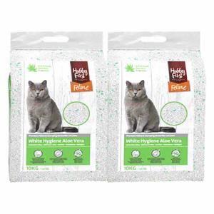 HobbyFirst Feline 2x  White Hygiëne Aloe Vera 12 liter