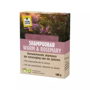 VITALstyle Shampoobar 180 gram Warm & Rosemary
