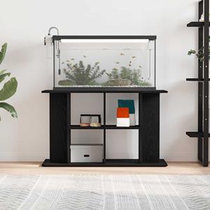 VidaXL Aquariumstandaard 100x40x60 cm spaanplaat zwart eikenkleurig