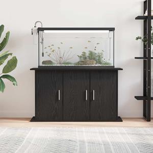 VidaXL Aquariumstandaard 101x41x58 cm spaanplaat zwart eikenkleurig
