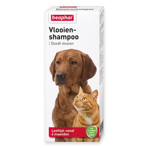 Beaphar 3x  Anti Vlooienshampoo Hond - Kat 200 ml