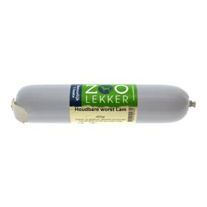 Zoolekker Houdbare Worst Lam 400 gram