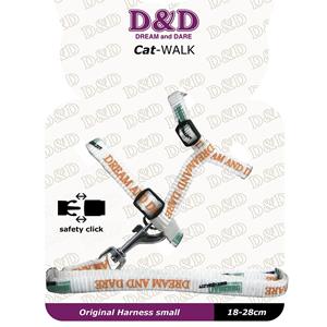 D&D Home Catwalk/Original Small Harness 18-28CM Wit
