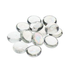 Aqua D'ella Glazen kiezelstenen 17-19MM - 300 Gram Transparant