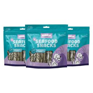 Braaaf 3x  Rol Sticks Hondensnack Zalm 12 cm 175 gr