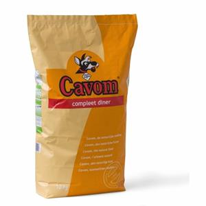 Cavom 2x  Compleet Hondenvoer Droog Diner 10 kg