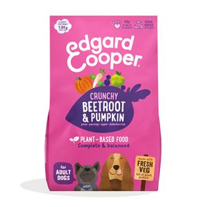 Edgard&Cooper 2x  Plantaardig Hondenvoer Rode Biet - Pompoen 7 kg